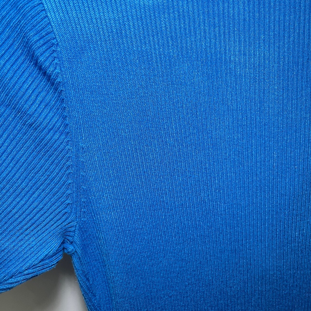 Caroline Constas Vibrant Blue Midi Dress - Picture 6 of 6